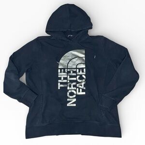 The North Face Black Trivert Hoodie with Gold Foil Logo-Women’s XXL